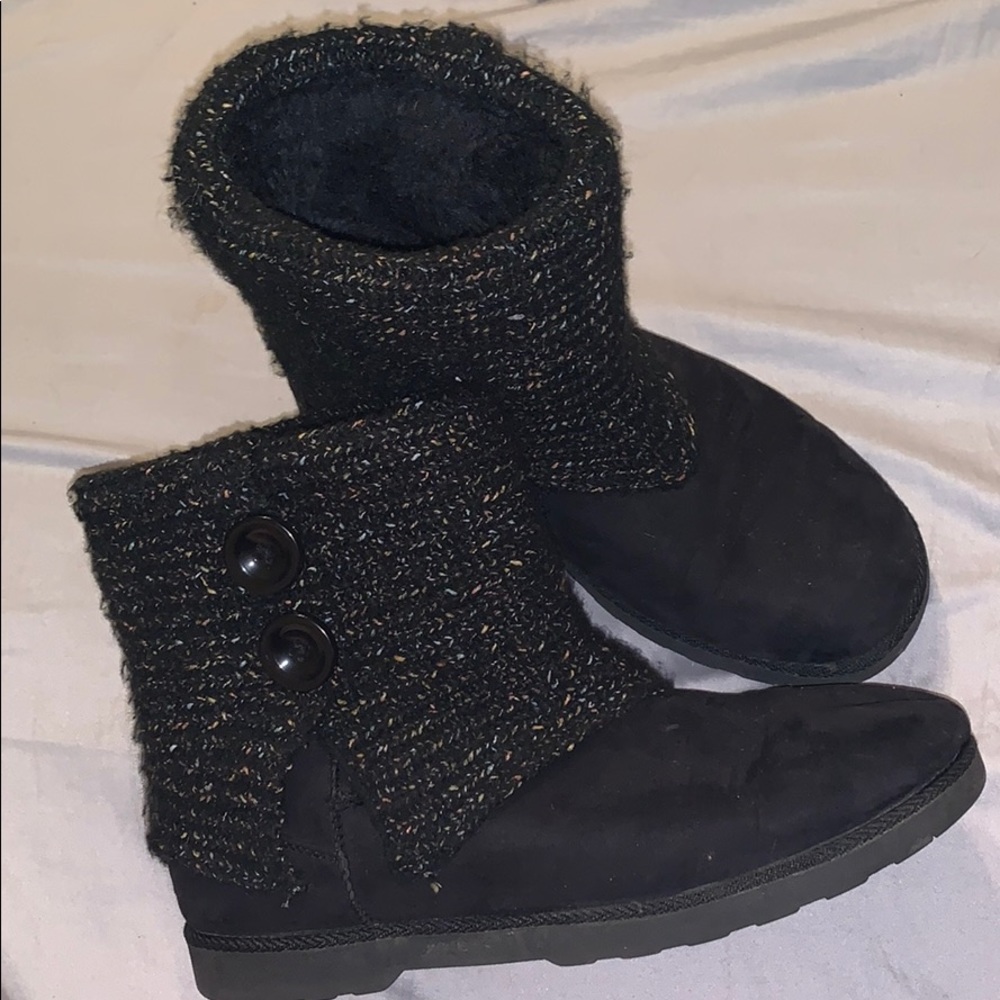 Size 11 Makalu California Black Boots